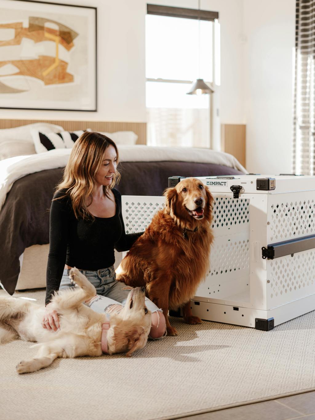 How Crates Help Dogs With Anxiety During Family Transitions (new baby, move,&nbsp;etc.)